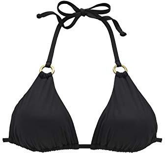 Lascana Damen Triangel-Bikini-Top mit Zierringen
