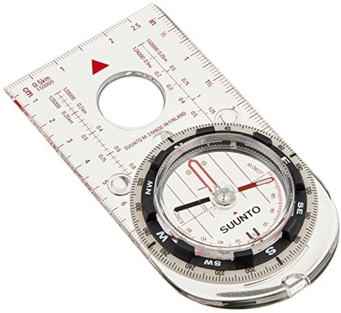 SUUNTO Unisex Kompass M-3 Nh Compass Messer, Weiü, Einheitsgröße EU, Weiß