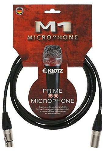 Klotz M1 Basic Mikrofonkabel 7,5 Meter XLR-XLR Neutrik-Stecker