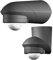 Grothe 5167044 94535 Aufputz PIR-Bewegungsmelder 360° Relais Schwarz IP55, (B x H) 84 mm x 78 mm