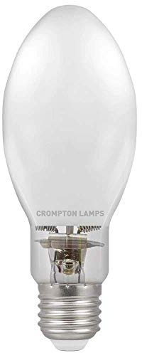 Crompton Lamps HID Elliptical 70W ES-E27 Son 4100K Cool White Diffused 6300lm ES Screw E27 Metal Halide Light Bulb