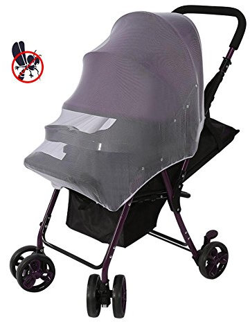 Yosoo baby da viaggio, universale multiuso, 150 x 120 cm-Carrello Baby da viaggio per zanzariera, Rete insetti Rete anti-insetti, api, adatta alla maggior parte dei passeggini, culle