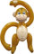 Folat Aufblasbarer AFFE Deko Mottoparty Party Geburtstag Kindergeburtstag aufblasbar Inflatable Monkey