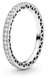 Pandora Ring Unendliche Herzen - Gr.: 60 (19.1) - 190963CZ-60