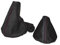 Gear & Handbremsmanschette schwarz Leder MPOWER Nähte