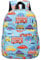 Fancyland Kindergartenrucksack Kinderkoffer Kinder Rucksack Kinderrucksack Kindergartentasche Mini Backpack Print Meeresböden (Auto)