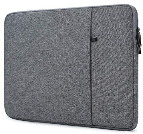 NIDOO 15 16 Laptop Sleeve Case Notebook Hülle Schutzhülle Tasche für 15 MacBook Pro / 16 MacBook Pro M2 M1 / 15 Surface Laptop 5/16 MateBook 16s / 16 ThinkPad Z16 / 15 Dell XPS 15, Dunkelgrau