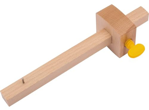 Draper Calibro di marcatura | Strumento manuale in legno di faggio da falegname | Vite di rotazione in plastica | 64440