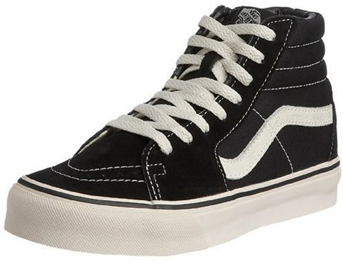 Vans Sk8-Hi vd5iblf, Unisex - Erwachsene Skateboard-Schuhe, schwarz/fog, 42 EU / 8 UK