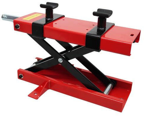 BikeTek Premium Motorcycle Mini Jack Lift Stand 500kg Max Load