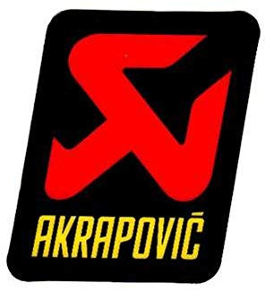AKRAPOVIC Auspuff Aufkleber p-hst6al