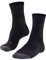 FALKE TE2 M So cotone filo funzionale antivesciche 1 paio, Calzini da tennis Uomo, Nero Black 3000, 46-48