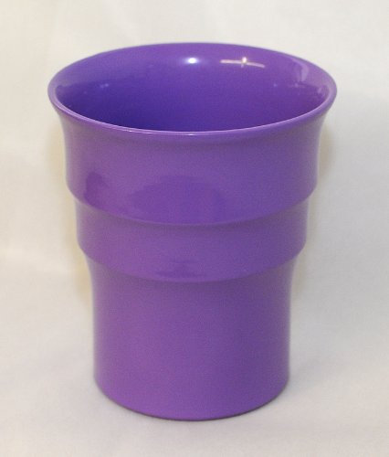 Cotto e ceramica Vase orchidée diamètre 17 cm hauteur 20 cm (Lilla)