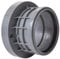 HT-Flansch-Adapter für Gussreinigungen DN 110 x 110, inkl. Dichtring