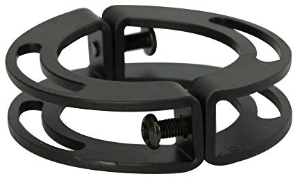 Peerless MOD-ASC2 Modular Dual Pole Display Stacking Clamp - Black