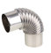 BQLZR Boiler Water Heater Stainless Steel Elbow Exhaust Pipe for Gas Water Heater