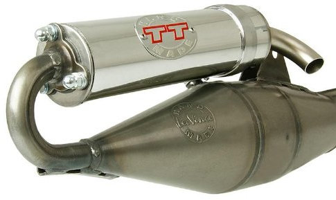 Auspuff LeoVince TT für SYM (Sanyang) Shark RS 50 00- BS05W-6