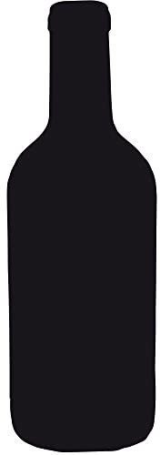 Securit WandKreidetafel Silhouette Weinflasche 50x19cm Inh.1+1