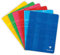 Clairefontaine 3791C - Schulheft / Notizheft 17x22cm, 16 Blatt französische Lineatur, 90g, geheftet, farbig sortiert, 1 Stück bunt