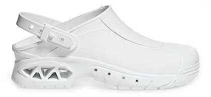 ABEBA 9600 AUTOKLAVIERBARE CLOGS Verstopfen, OB, A, E, SRC, Weiß, Größe 44