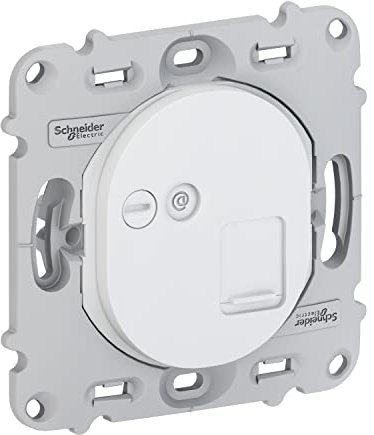 Ovalis - prise RJ45 - cat.5 UTP - téléphone - sans plaque de finition