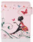 Shagwear Portemonnaie Geldbörse für junge Damen, Mädchen Geldbeutel Portmonaise Designs:, Schmetterling Oase Rosa/ Butterfly Oasis, SM