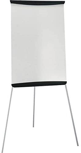 5 Star Flipchart Easel with W670xH990mm Board W700xD82xH1900mm Black Trim