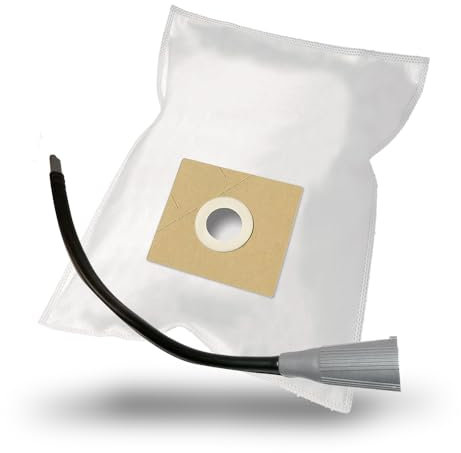 MisterVac | 10 Staubsaugerbeutel + Flexdüse kompatibel mit Dirt Devil M 7100-5 EQU 1600W