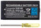OSTENT 840mAh Batteria Ricaricabile agli ioni di litio + Kit di Strumenti per Nintendo DSi NDSi