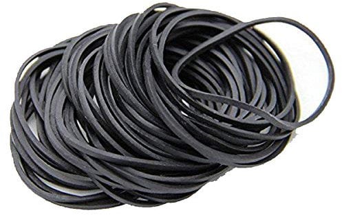 200pcs Tattoo Rubber Bands Damping Rings for Coil Machine Gun Rotary Tattoo Machine Needles Grommets Black Colorful 2 Color (Black) For Professional Tattooist Artists