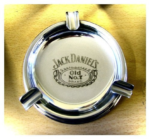 Jack Daniels Pewter Ashtray [Kitchen & Home]