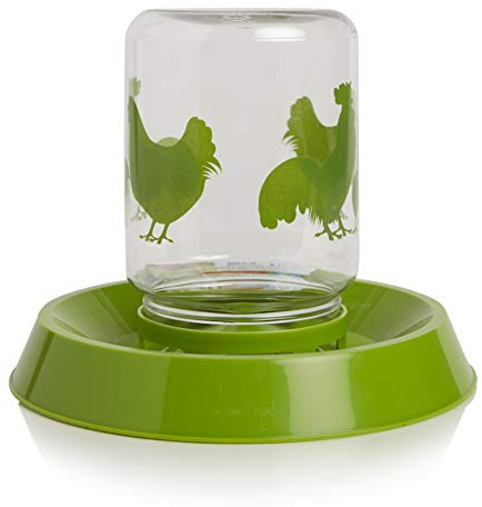 Lixit Feeder or Waterer for Chickens and Other Wildlife (64oz)