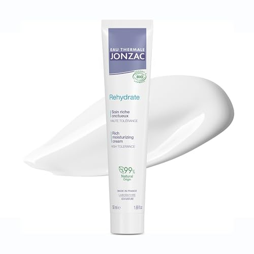 Jonzac Rehydrate Feuchtigkeitscreme, cosmetik BIO, 1er Pack (1 x 50 ml)