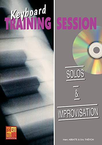 Abbatte Keyboard Training Session Solos & Improvisation Kbd Bk/Cd Fre