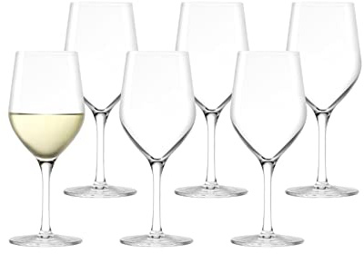Stölzle Lausitz Weißweinglas Weißweinkelch Serie Ultra 6er-Set 376ml