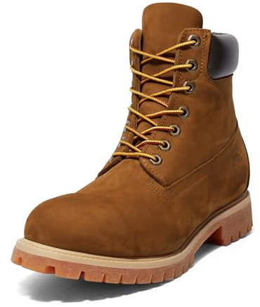 Der 6-Inch-Stiefel ist der ikonische Timberland-Herrenstiefel, mit dem unsere Reise vor 40 Jahren begann. Mittlerweile ist er zum Symbol geworden für den klassischen Timberland-Stil. Den Yellow Boot für Herren gibt es nun mit der neuesten Schuhtechnologie und in trendigen Farben – und genauso robust und strapazierfähig wie eh und je. Kein Wunder, dass er zu den beliebtesten Arbeitsstiefeln für Herren weltweit zählt.Ein rustikales, traditionelles Design trifft auf atemberaubenden Tragekomfort - auch nach 45 Jahren sind unsere kultigen Timberland® 6-Inch-Stiefel noch echte Klassiker, die für wahre Handwerkskunst stehen.Wir verwenden nur bestes Nubukleder und versiegeln die Nähte, damit die Stiefel garantiert wasserdicht sind.Die langlebige Profils