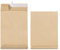 Herlitz Faltentasche C4 130 g Haftklebend, Falte 4 cm, 5-er Packung, braun
