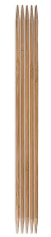Pony Bamboo Double Pointed Knitting Needle 24cm 4mm
