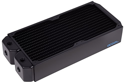 Alphacool 14177 NexXxoS UT60 Full Copper Radiator - CPU Wasserkühlung - 280mm, Kupfer / Schwarz