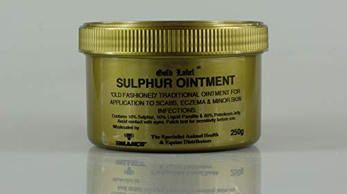 Gold Label Unisex's GLD1386 Old Fashioned Sulphur Ointment, Clear, 250 g