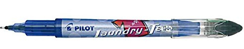 Pilot Pack of 12 Laundry-Tec Fabric Marking Needle Point Pens - Black