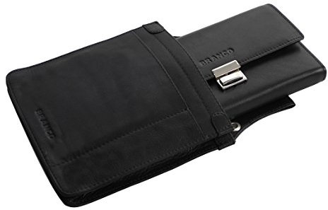 Kellnergeldbörse und Holster im Set von Branco - Profi Taxibörse Kellnerbörse Scheinbörse Geldbeutel (Schwarz) - präsentiert von ZMOKA®