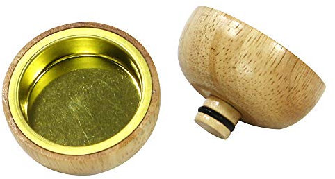 Dekohelden24 6er Set Teelichthalter Pyramidenaufsatz, Adapter von Kerze auf Teelichter Premiumqualität, ca. 3,5 cm