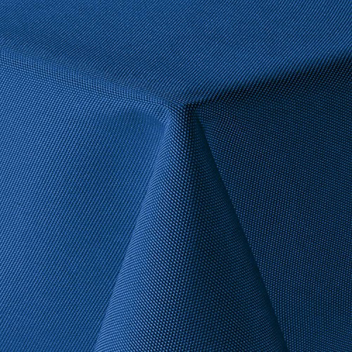 amp-artshop Tischdecke Leinen Optik Eckig 130x300 cm Blau - Farbe, Form & Größe wählbar mit Lotus Effekt - (E130x300Blau)