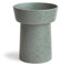 Kähler, Designer Vasen aus Steingut in Grün, 20 cm
