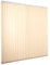 Ventanara® Lamellenvorhang beige Vertikaljalousie 89mm inklusive Montagematerial 250 x 250 cm