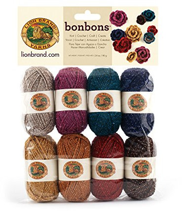 Lion Brand Yarn Company 1-Piece Bonbons, Party, Multi-Colour, Package, 601-650