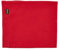 Lupa Handmade Double-Layer Fleece Neck Warmer Snoods for Men & Women - Fleece Neck Gaiter for Winter - Men & Women Thermal Snood for Skiing, Running, & Outdoor Sports (Red)