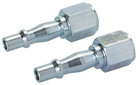 Silverline 583243 Air Line Coupling Bayonet Female Thread 2pk 1/4 BSP