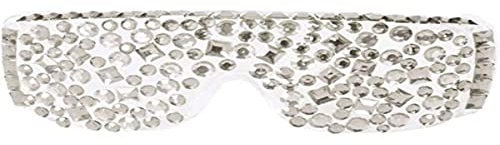 Folat Party Brille Diamant Silber Lady